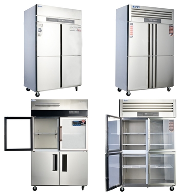 220V-240V/50HZ 60HZ 110V/60HZ Congelador comercial abierto en posición vertical con refrigerante R600a