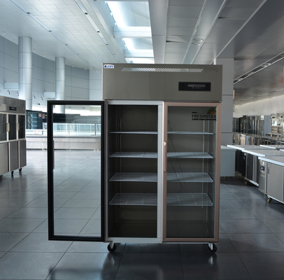 Refrigerador de acero inoxidable multiclimático para refrigeración de cocina personalizada