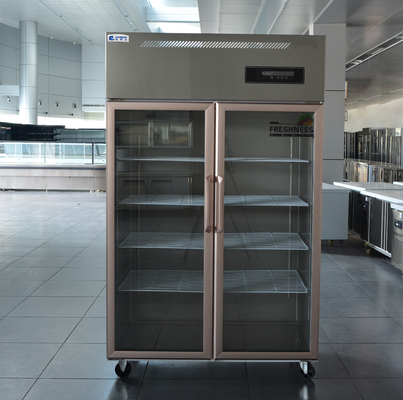 Refrigerador de acero inoxidable multiclimático para refrigeración de cocina personalizada
