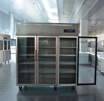 Refrigerador de acero inoxidable multiclimático para refrigeración de cocina personalizada
