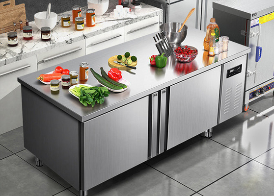R600a Refrigerante de acero inoxidable, frigorífico y refrigerador de mesa