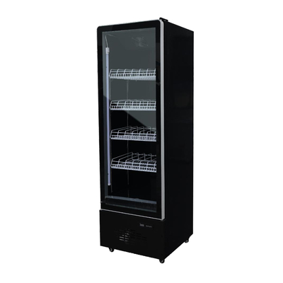 Refrigerador de tres puertas de lujo de vidrio para bar 0-8°C