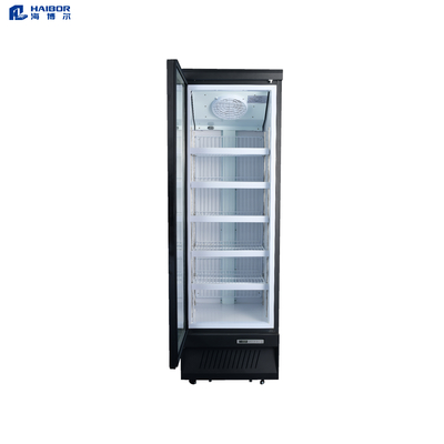 Refrigerador de tres puertas de lujo de vidrio para bar 0-8°C