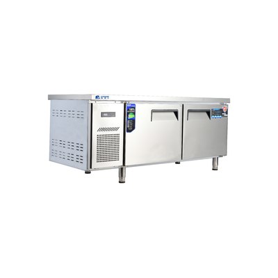 Refrigerador comercial de doble temperatura de 250L para cocina de restaurante