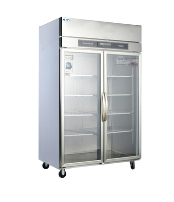 Refrigerador comercial de acero inoxidable para restaurantes Chiller 220V-240V/50HZ ((60HZ)