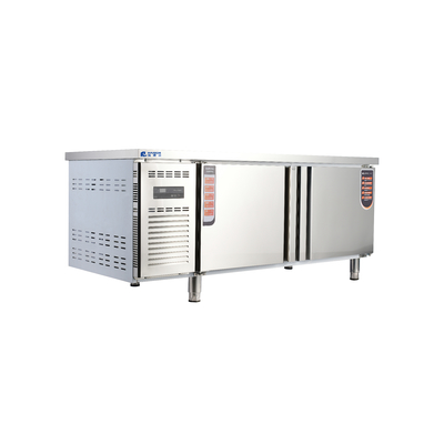 Refrigeradores de cocina de acero inoxidable bajo el refrigerador del mostrador con refrigeración y 2 puertas