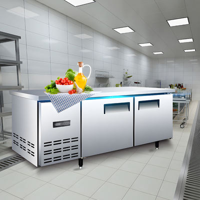 Refrigerador bajo mostrador con enfriador y refrigeración a doble temperatura