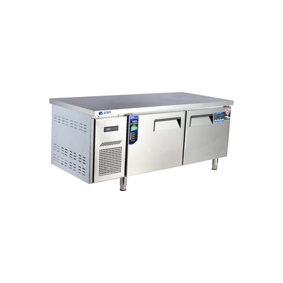Refrigerador bajo mostrador con enfriador y refrigeración a doble temperatura