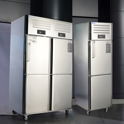220V-240V/50HZ 60HZ 110V/60HZ Congelador comercial abierto en posición vertical con refrigerante R600a