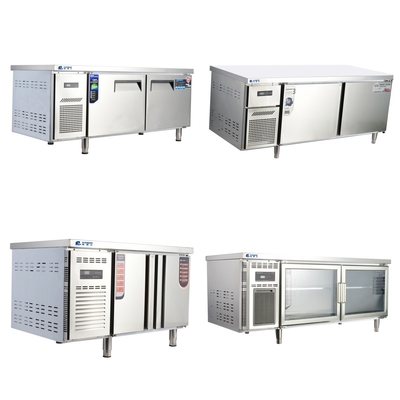 Refrigerador bajo mostrador con enfriador y refrigeración a doble temperatura